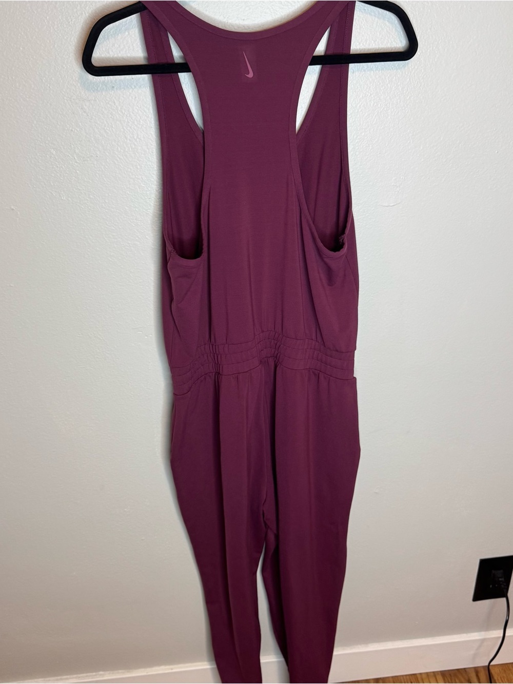 Nike Dri-FIT Training Jumpsuit Purple Magenta Sleeveless - Picture 11 of 15